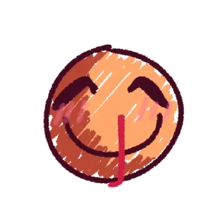 😁 emoji 💕Стики тут: @sekstick Telegram sticker 20 of 120