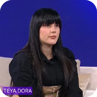 💇 emoji Teodora Pavlovska only my💋 ➡️ @Ctikerubot Telegram sticker 14 of 23