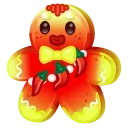 🎁 emoji Ginger Cookie by @GiftChanges Telegram sticker 18 of 100