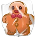 🎁 emoji Ginger Cookie by @GiftChanges Telegram sticker 6 of 100