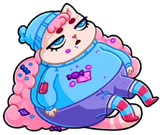 Sticker from Карамелька без надписей @TgSticker