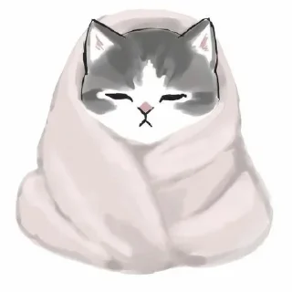 😴 emoji @round_stickers Telegram sticker 3 of 39