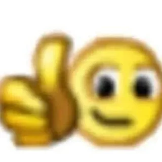 👍 emoji Больше стикеров 👉🏻 @stickertg4 Telegram sticker 17 of 62