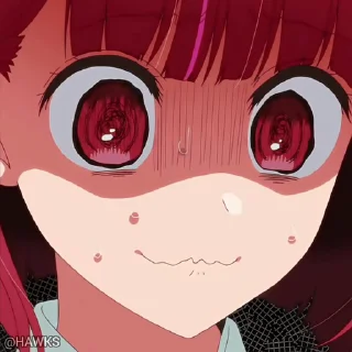 😰 emoji Стикеры @anime_sticks Telegram sticker 8 of 50