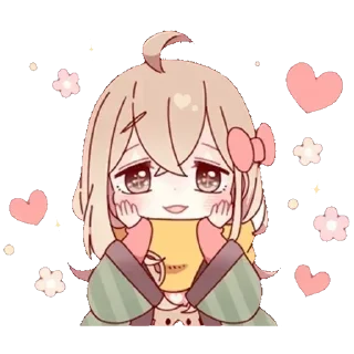 Sticker from cute @warmwhugs