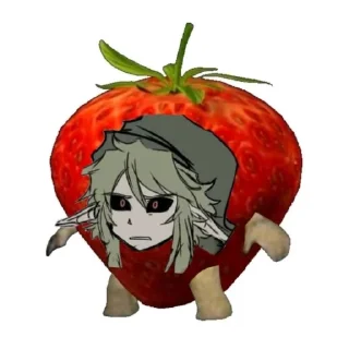 🍓 emoji BenDrowned :: @ronaxis Telegram sticker 24 of 87