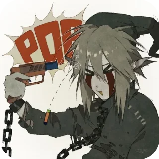 🔫 emoji BenDrowned :: @ronaxis Telegram sticker 6 of 87