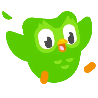 🥳 emoji Duolingo Telegram sticker 13 of 83