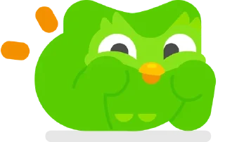 😍 emoji Duolingo Telegram sticker 15 of 83