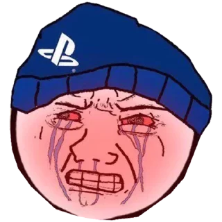 😭 emoji Playstation govno Telegram sticker 24 of 28