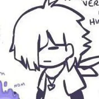 Sticker from x! frisk