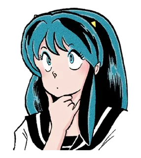 Sticker from URUSEIYATSURA @dangokimochi