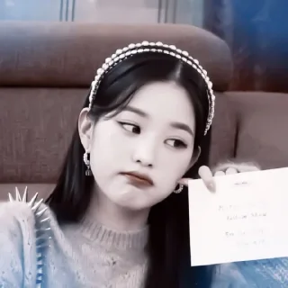 🧄 emoji Wonyoung @fancamsfromfairies Telegram sticker 2 of 56