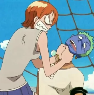 😨 emoji one piece by switter Telegram sticker 7 of 29