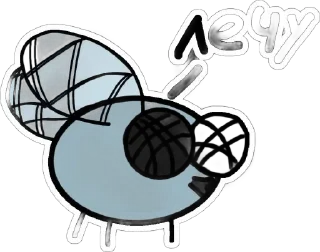 Sticker from Пак для мухи от комара