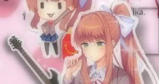 Sticker from Just Monika t.me/dokidoki1ovee
