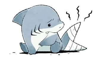 🤕 emoji Jeff The Land Shark 🦈 Telegram sticker 6 of 31