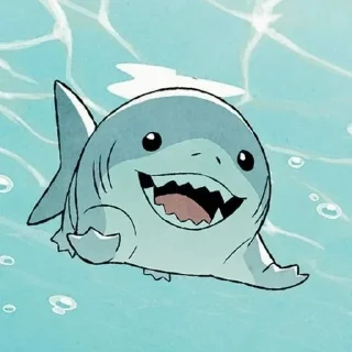 Sticker from Jeff The Land Shark 🦈