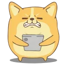 Sticker from Corgi @IMG2D