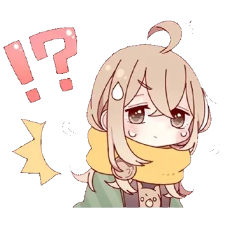 ⁉️ emoji cute @warmwhugs Telegram sticker 13 of 19