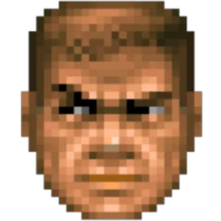 😒 emoji Doom Telegram sticker 21 of 21