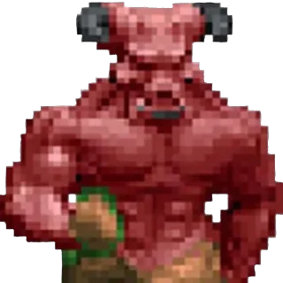😎 emoji Doom Telegram sticker 5 of 21