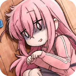 😊 emoji Gotohitori Telegram sticker 9 of 40