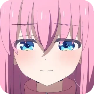 😔 emoji Gotohitori Telegram sticker 24 of 40