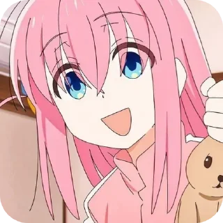 😃 emoji Gotohitori Telegram sticker 13 of 40