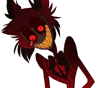 👹 emoji Hazbin hotel @keiriststicks Telegram sticker 15 of 41