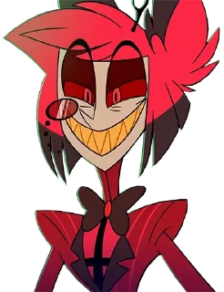 😁 emoji Hazbin hotel @keiriststicks Telegram sticker 20 of 41