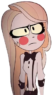 😶 emoji Hazbin hotel @keiriststicks Telegram sticker 8 of 41