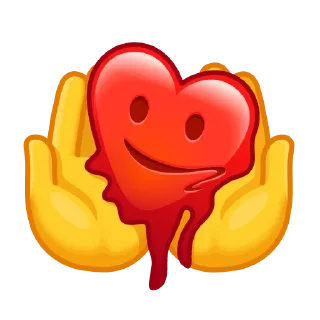 🫠 emoji Crazy Emoji • @StickEmojiBook Telegram sticker 13 of 100