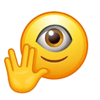 Sticker from Crazy Emoji • @StickEmojiBook