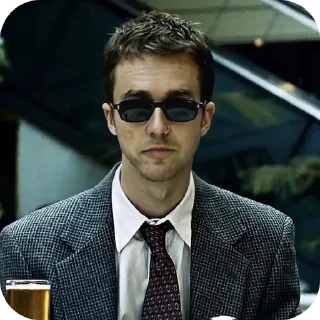 👔 emoji А ты че Telegram sticker 10 of 99