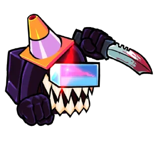 🆗 emoji Чёрный(@Gordy_201) Telegram sticker 16 of 56