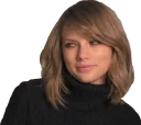 😏 emoji Taylor Swift Telegram sticker 13 of 53