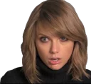 😧 emoji Taylor Swift Telegram sticker 14 of 53