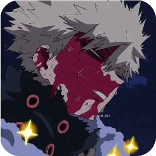🔳 emoji Hero ( @Izuku_Midoriya15_07. ) Telegram sticker 17 of 74