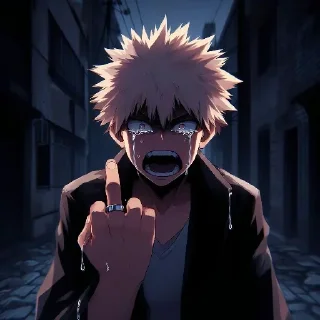 😭 emoji Hero ( @Izuku_Midoriya15_07. ) Telegram sticker 11 of 74