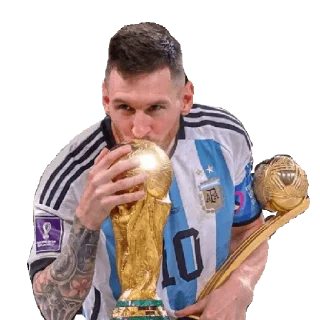 Sticker from LeoMessi by👉 @footballstickers