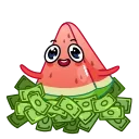 🍉 emoji Ломтик @FOXDIZIGNERLIFE Telegram sticker 12 of 22