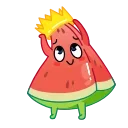 🍉 emoji Ломтик @FOXDIZIGNERLIFE Telegram sticker 16 of 22