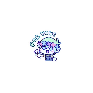 Sticker from . some OMORI .