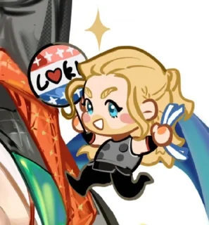 Sticker from Thorki @FunLusers