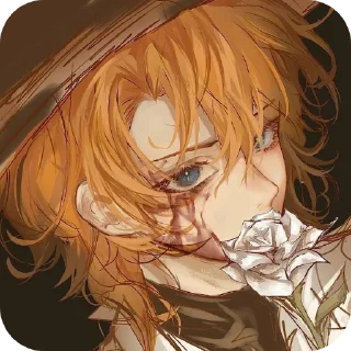🌹 emoji Chuuya Telegram sticker 11 of 69
