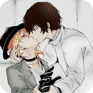 😘 emoji Chuuya Telegram sticker 19 of 69