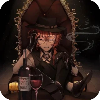 😡 emoji Chuuya Telegram sticker 10 of 69