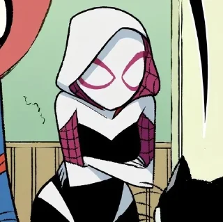 Sticker from 🖤🤍 Ghost Spider 🤍🖤