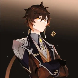 Sticker from Zhongli